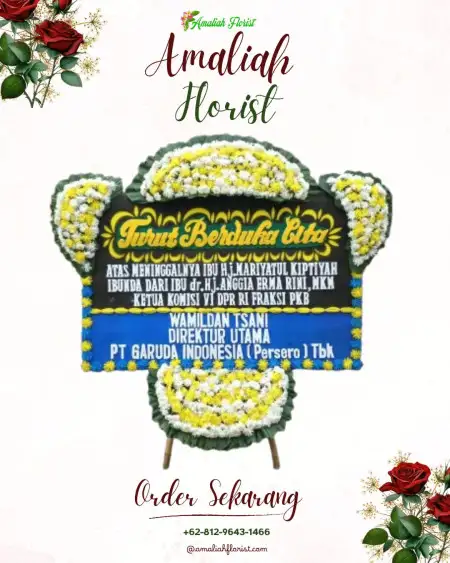 Papan Bunga Duka Teloyo